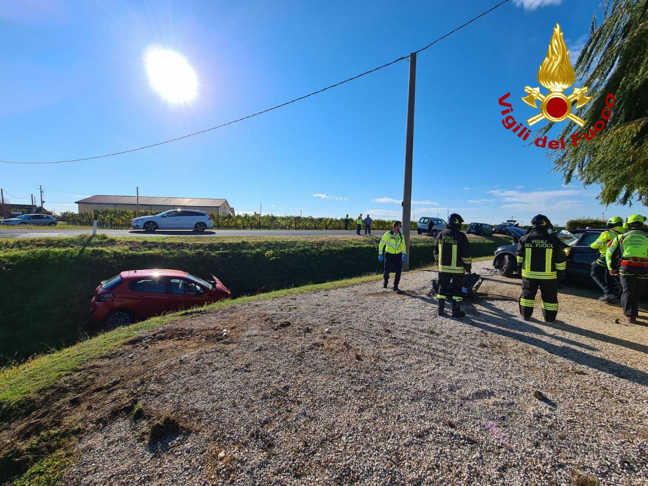 CESSALTO: SCONTRO TRA AUTO, TRE SANSTINESI FERITI